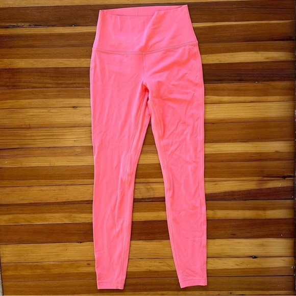 Lululemon Align High-Rise Pant 28" in Raspberry Cream Size 8 - Picture 3 of 4